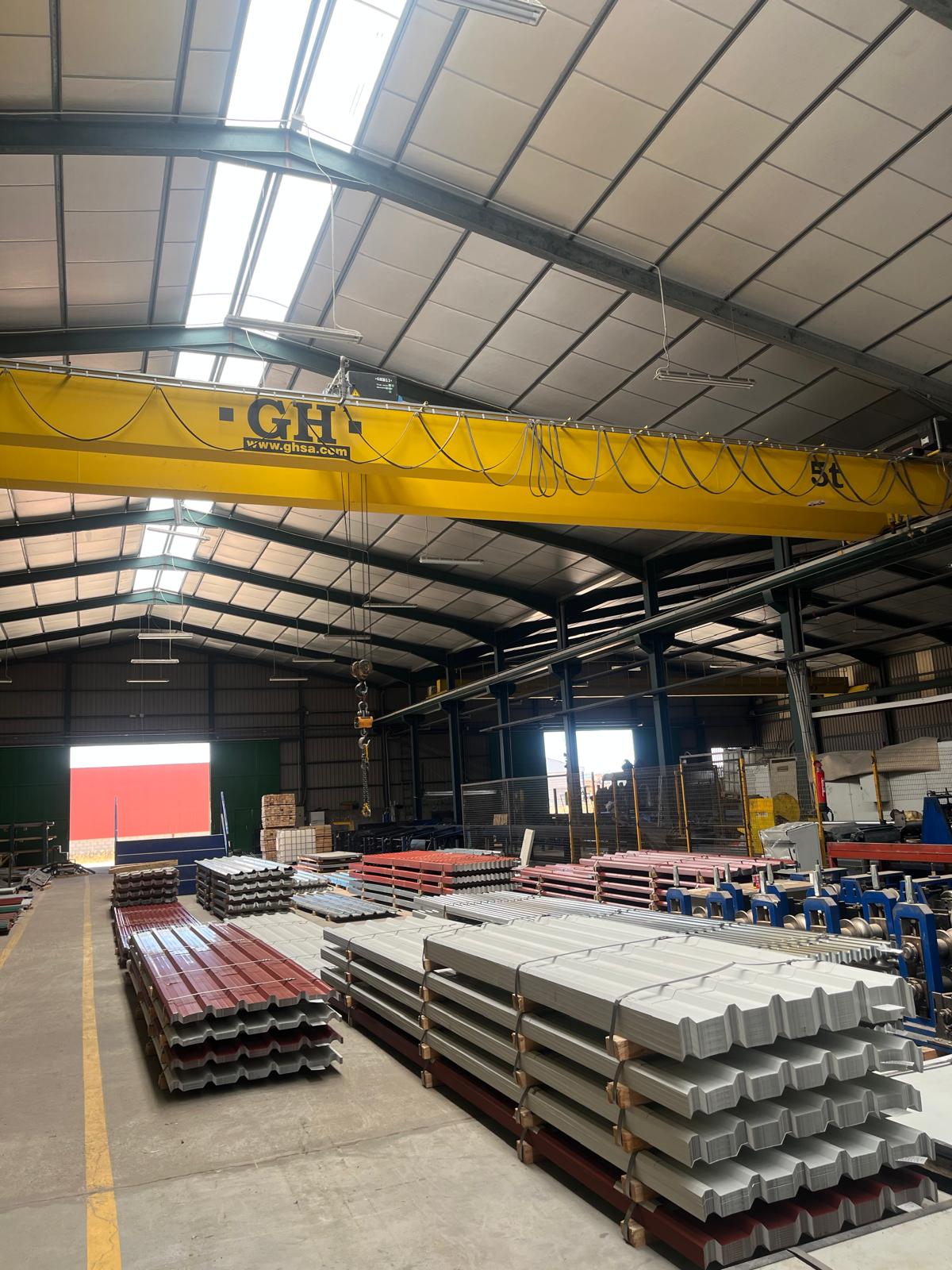 Instalaciones y almacén de Laminaciones Trancón