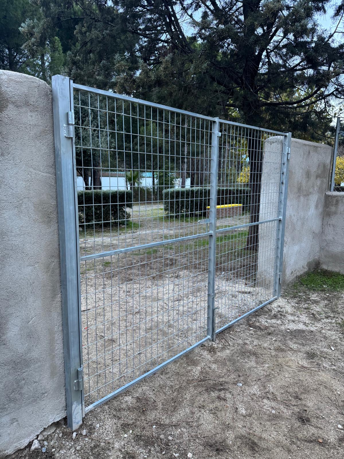 Puerta Cancela Rombo Simple Torsión