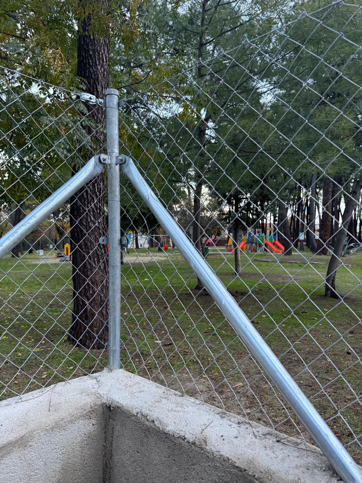 Instalación de Malla de Rombo
