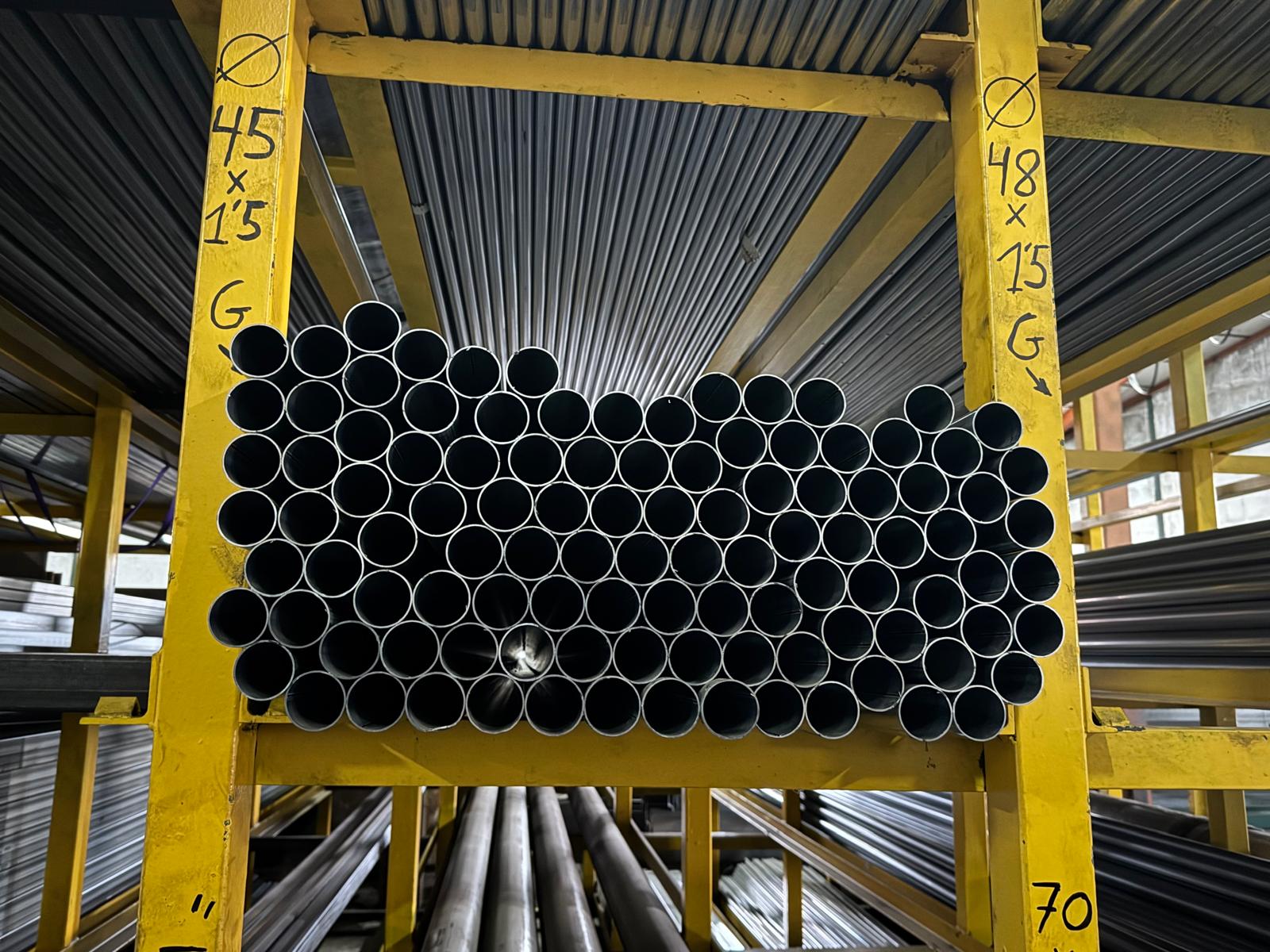 Tubos galvanizados estructurales